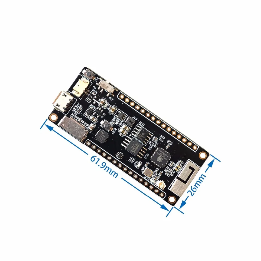 Электронный модуль T8 V1.1 WiFi Bluetooth ESP32 WROVER 4 Мб FLASH PSRAM | Электронные компоненты и