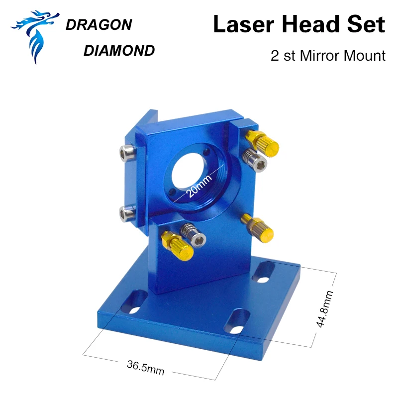 DRAGON DIAMOND оригинальная CO2 лазерная головка для 2030 4060 K40 Лазерная гравировальная