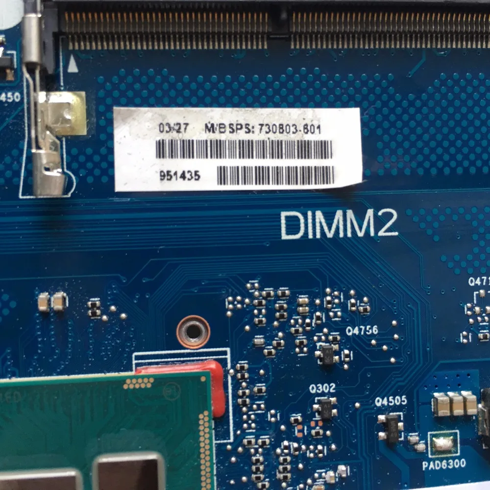 Reboto для hp 840 G1 материнская плата портативного компьютера с SR1ED i5-4300u Процессор 730803-601 730803-501 730803-001 аккумулятор большой емкости 6050A2560201-MB тестирование
