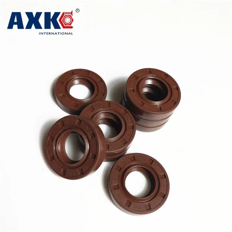 AXK 1 шт. 5x15x6 5x16x6 6x15x4 Viton FKM фторопластовая резина с двумя губками TC кольцевая