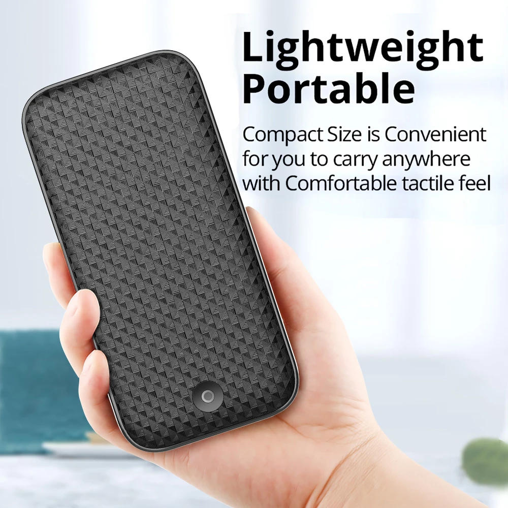 ROCK 20000 mAh power Bank портативное зарядное устройство двойной USB внешний аккумулятор