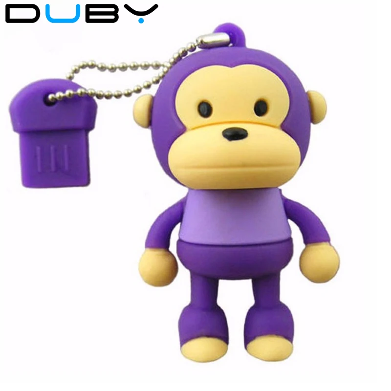 DUBY USB флэш накопитель милые обезьянки из мультфильма 4 ГБ 8 оперативной памяти 16 Гб
