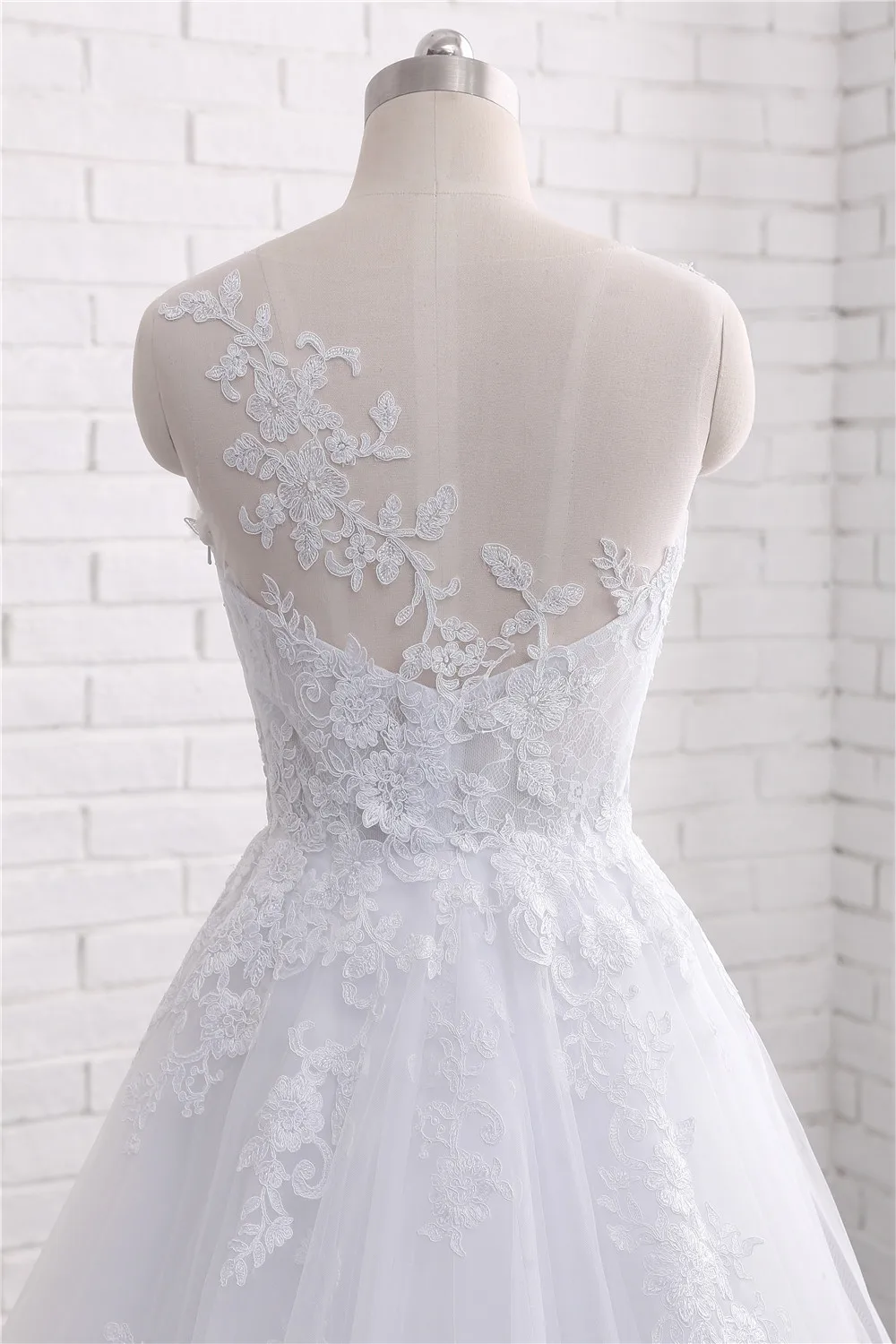 2018 Новое поступление Свадебные платья Vestido de Noiva ТРАПЕЦИЕВИДНОЕ свадебное платье