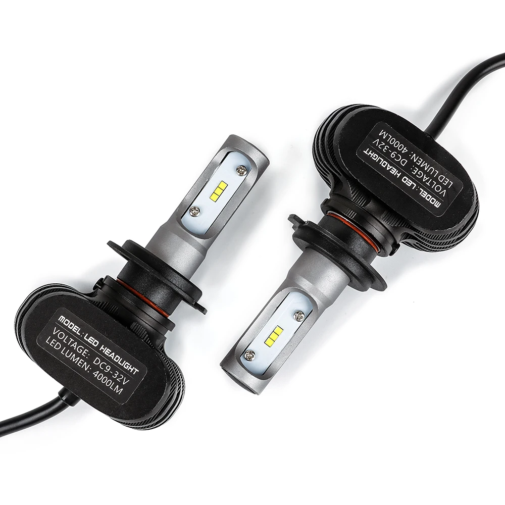 2 шт. Автомобильные светодиодные лампы 9003 лм H4 HB2 9005 H7 H11 9006 12 в 24 В|auto bulb|h4 hb2 90039006 led