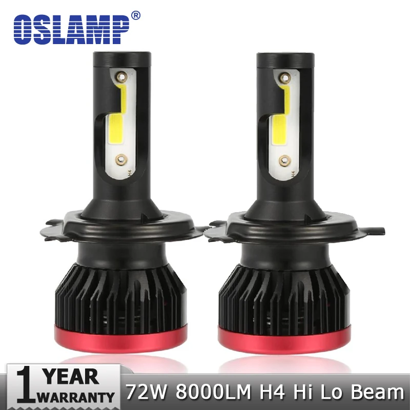 Oslamp (Подол короче спереди и длиннее сзади) ЛУЧ H4 светодиодный автомобильные лампы