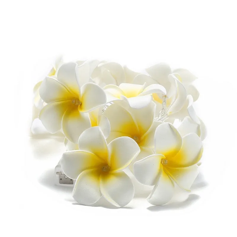 Светодиодная Цветочная Гирлянда Gardenia на батарейках Сказочная для дома стола