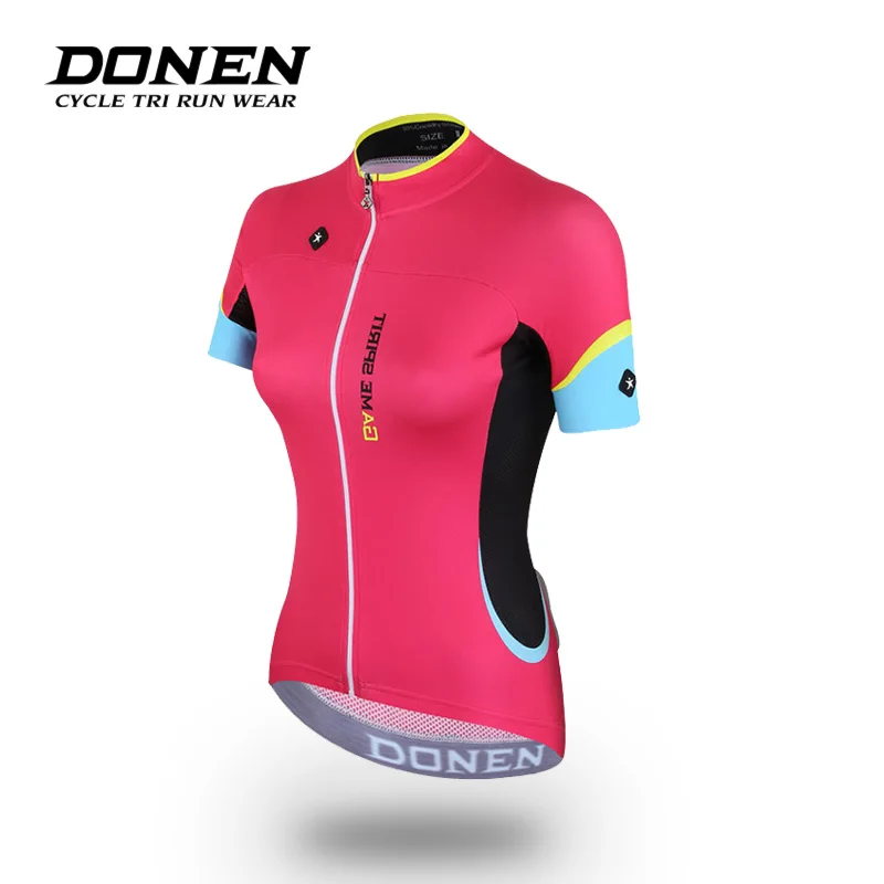 Женская велосипедная одежда DONEN дышащая с коротким рукавом MTB для катания на