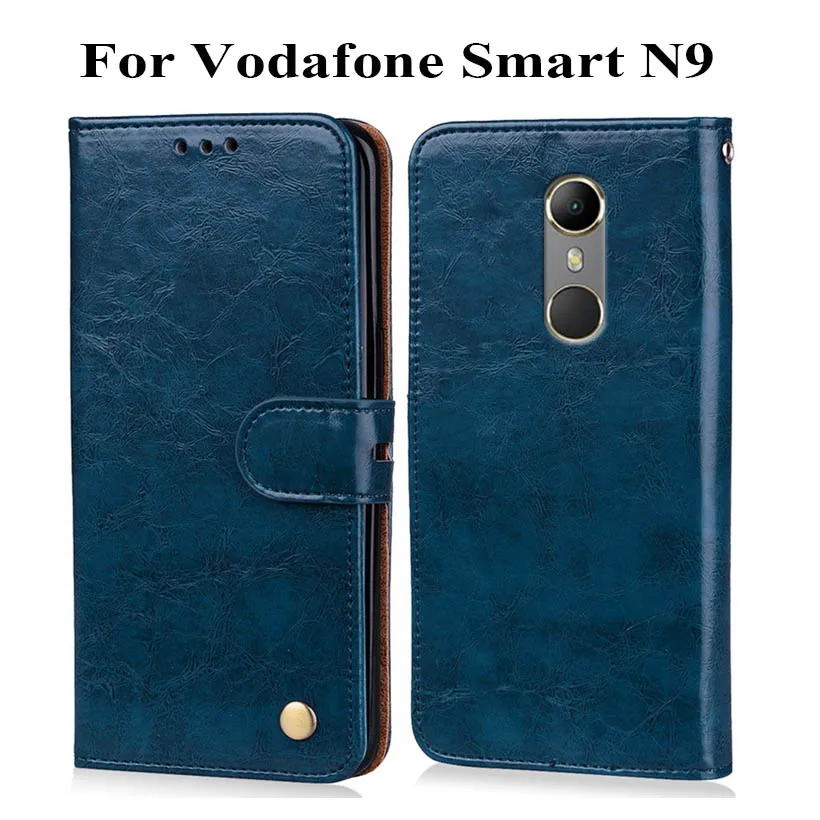 Новейший кошелек чехол для Vodafone Smart N9 кожаный мобильного телефона на заднюю