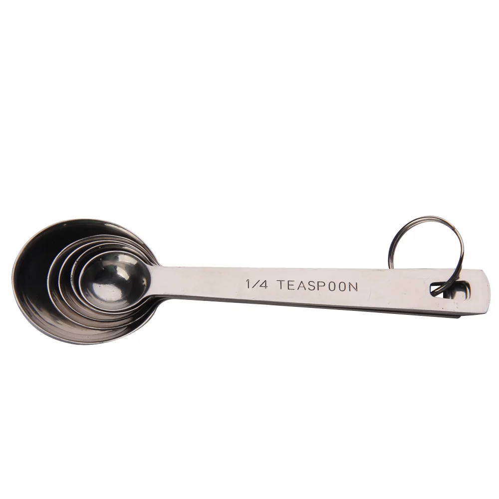 5 шт. из нержавеющей стали деликатный стол кофе мерная чайная ложка кухонный