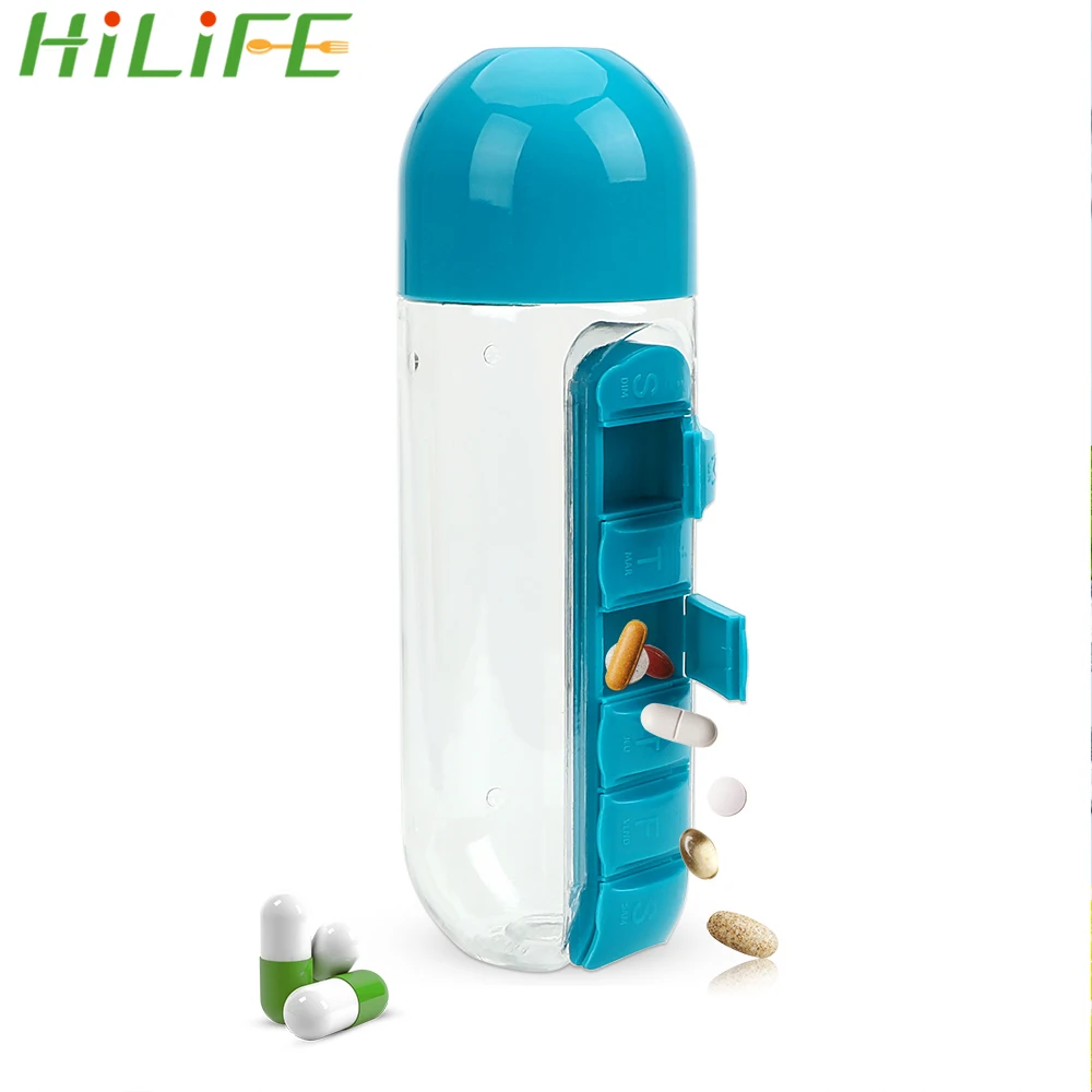 Бутылка для воды HILIFE 600 мл пластиковая бутылка напитков в виде фруктового сока и