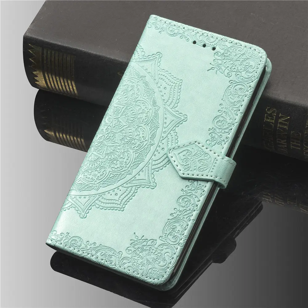 Роскошный кожаный чехол-бумажник с цветами для Samsung Galaxy S10 Plus 5G Note 10 S10e M10 M20 M30 A10 A20