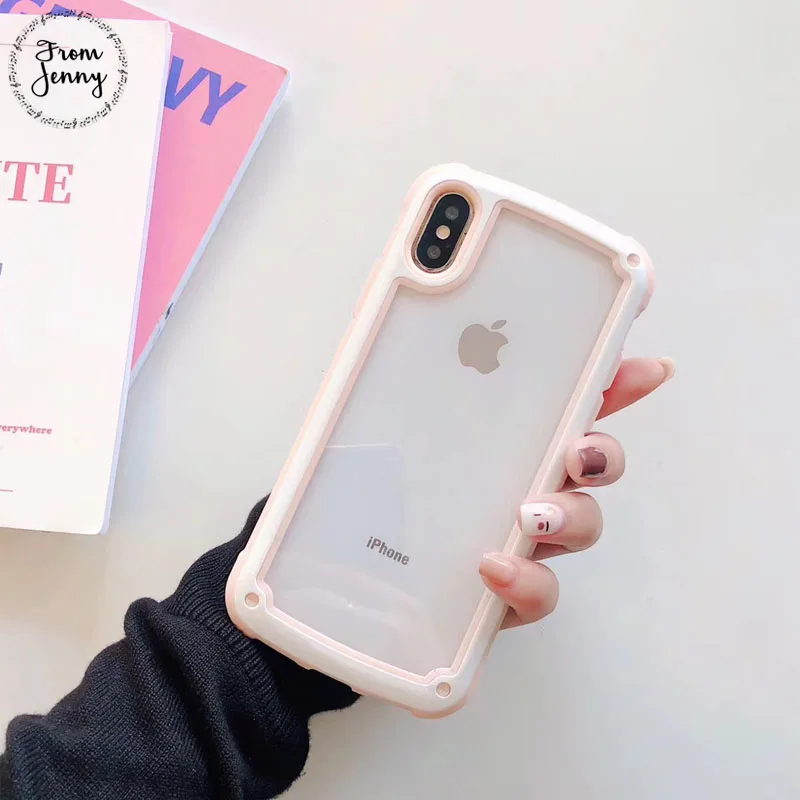 Прозрачный Ультратонкий чехол из ТПУ для iPhone 6S 7 8 Plus X XS XR Max | Мобильные телефоны и