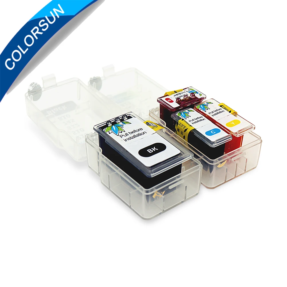 colorsun refill kit for canon 540 541 ink cartridge for canon mg2150 mg2155 mg2170 mg3180 mg3550 mg3250 mg3570 smart cartridge free global shipping