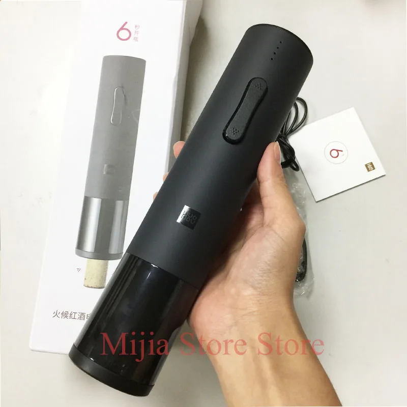 Xiaomi Huohou автоматический штопор для бутылок вина/пробка для вина/Графин для вина Электрический штопор с фольга резак комплект