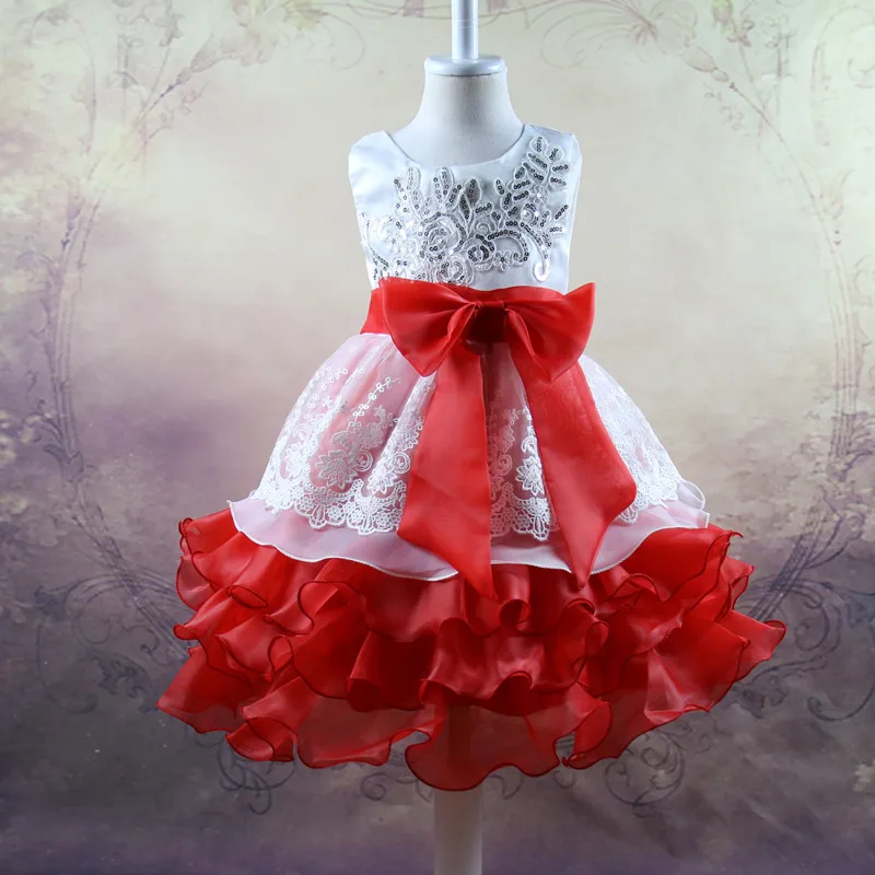 2017 new summer boys Girls Kid Big bow lace princess dress comfortable cute baby Clothes Children Clothing | Детская одежда и