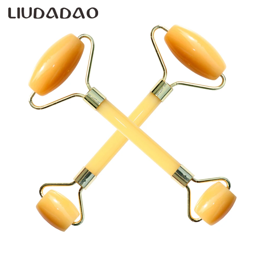 

Natural Jade Face Rollers Double Head Facial Lift Massager Rollers Skin Care Tools Roller Wrinkle Removal Beauty Relax Tools