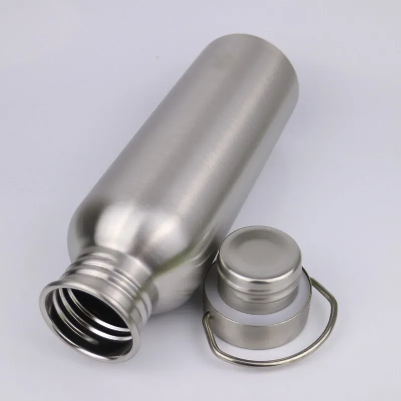 2019 один слой нержавеющая сталь Спортивная бутылка из пластика (холодный большой