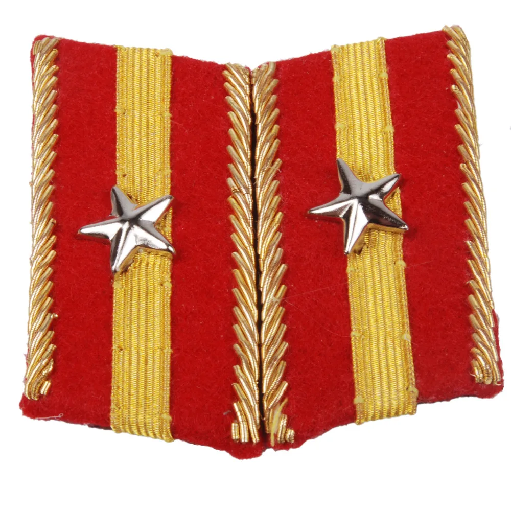 

Второй лейтенант Второй мировой войны императорской армии вкладки для воротника-35390