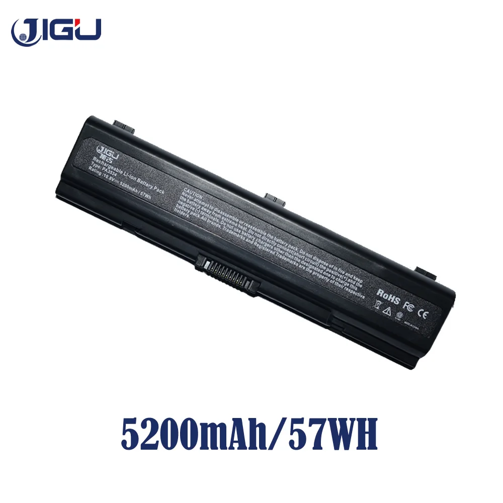 Аккумулятор JIGU для ноутбука Toshiba Equium A300D Satellite Pro A300 Pa3534u A205 1brs A215 A200 A210 PA3533U 1BAS