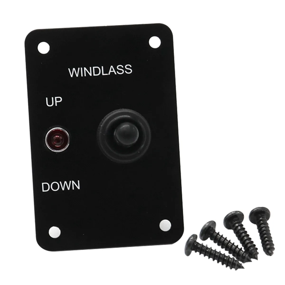 Marine Boat Anchor Windlass Return Toggle Switch Aluminum Plate 2 Way Led Light Up/Down Winch | Автомобили и мотоциклы