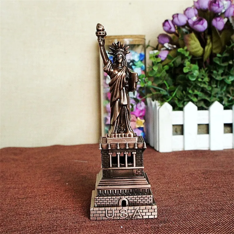 Винтажный декор металлическая Ретро Статуя Свободы лучший подарок на день