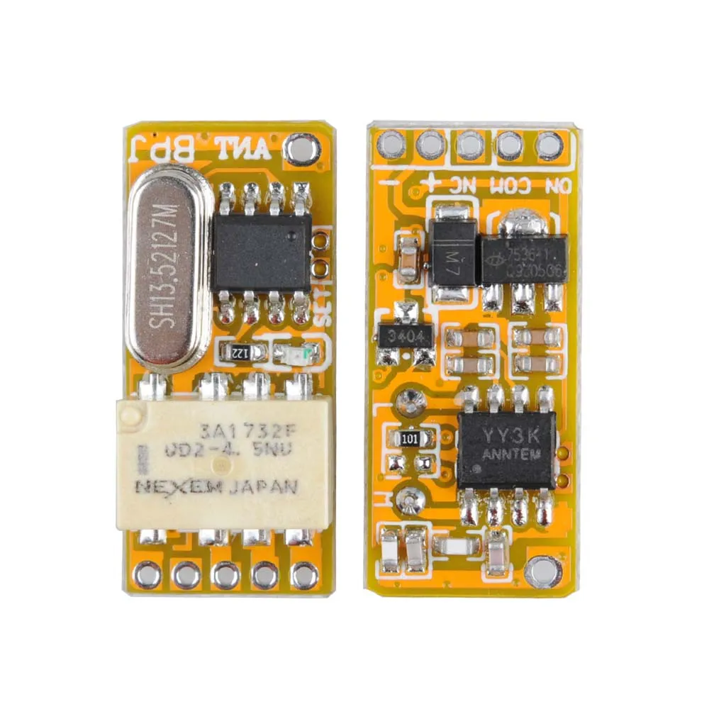 Мини релейный дистанционный переключатель DC3.7V 4 2 V 5V 6V 7 8 9V 12V выход 0V реле сухого
