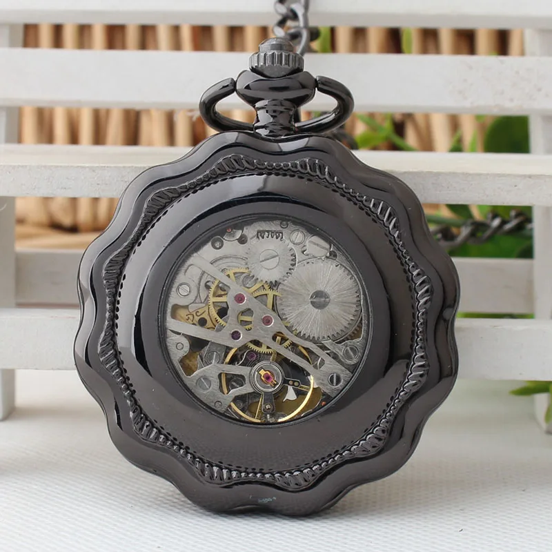 2017 новый полуавтоматический механические карманные часы студент творческий