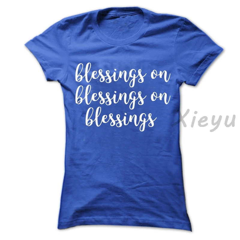 Blessed футболка blessings on blessets | Женская одежда