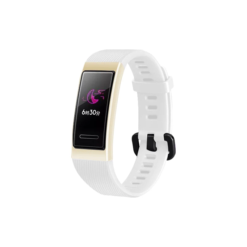 Фото Цветной силиконовый спортивный ремешок AKBNSTED для Huawei Band 3/3 Pro/4 Pro, сменный Браслет для смарт-часов Huawei Band 4 Pro №4
