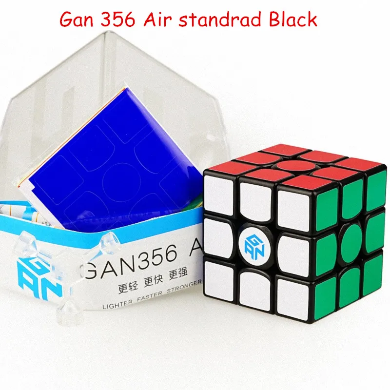 356 Air Standrad B Gans 356S V2 черный куб Gan 356 Air Master U/UM скоростной куб Макарон фиолетовый Магнитный - Цвет: 356 Air Standrad B