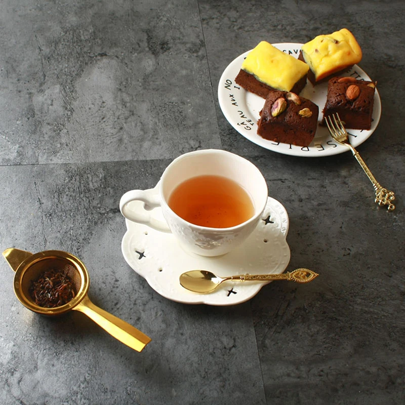 2020 горячее предложение нержавеющая сталь чайная чашка для заварки и чая золотой