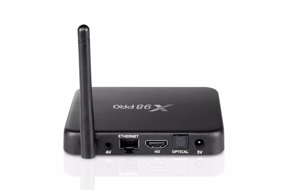 Новый L & H гаджеты X98 Pro ТВ коробке 2 ГБ 16 3 32 Amlogic S912 Восьмиядерный ОС Android 6 0 Bluetooth 4