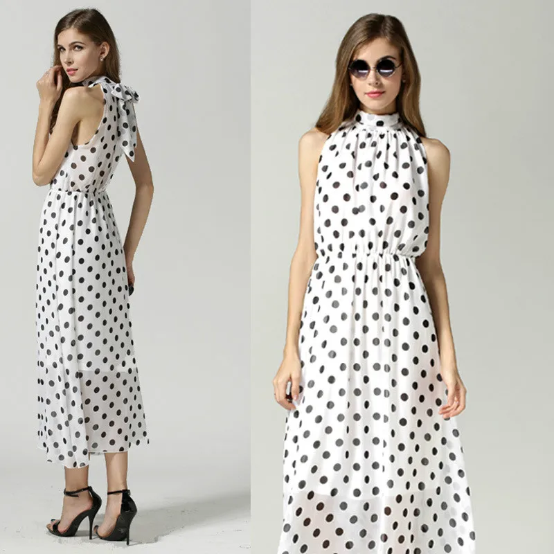 Vestidos Longos летнее платье шифон женщины бич Vestido лонго одеяние Vetement роковой длинные