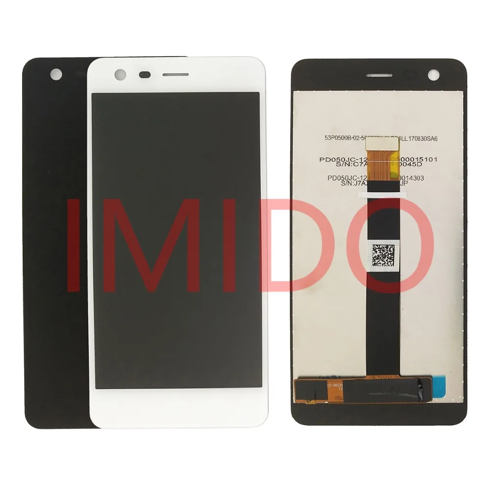 Для Nokia 2 TA-1029 DS ЖК-дисплей + кодирующий преобразователь сенсорного экрана в сборе