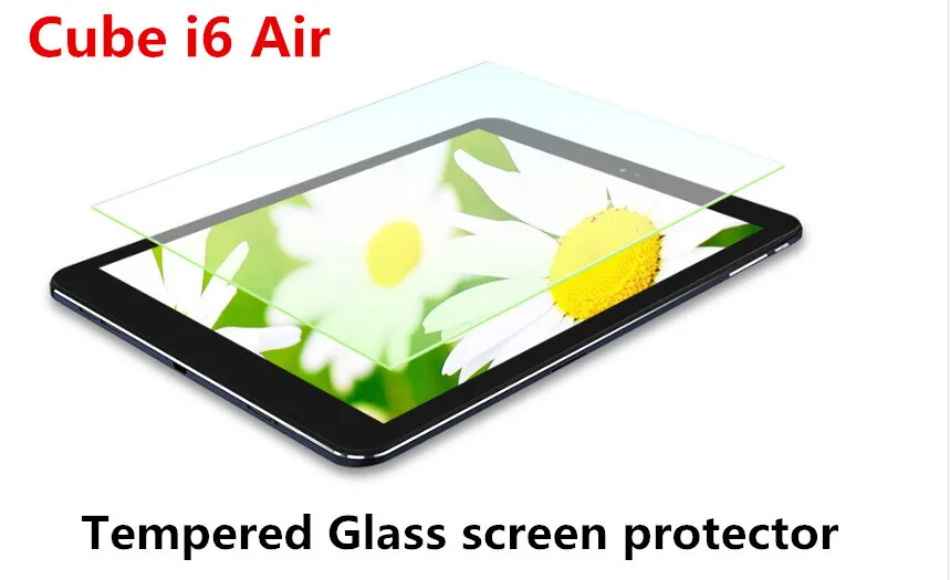 Для Cube i6 Air 9 7 &quotпротектор экрана из закаленного стекла для Tablet PC 2.5D HD прозрачные