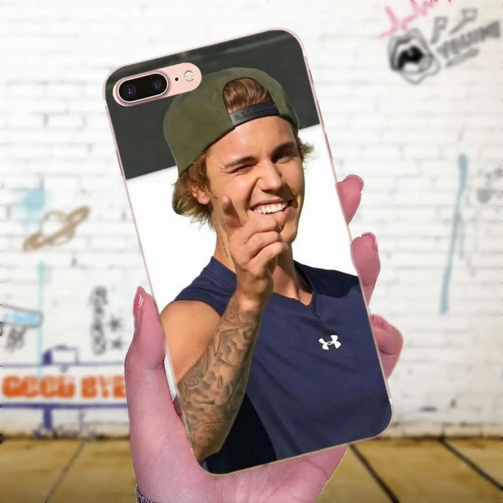 Прозрачный чехол Justin Bieber Доминантный для Apple iPhone X XS Max XR 4 5 5C 6 6S 7 8 Plus | Мобильные
