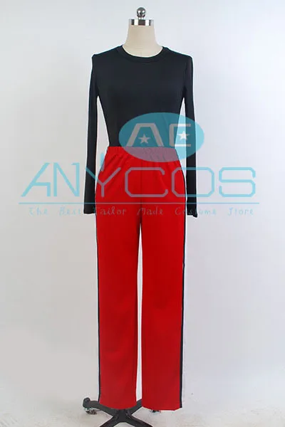 Haikyu Nekoma Косплей старшая школа волейбол униформа для женщин мужчин красный