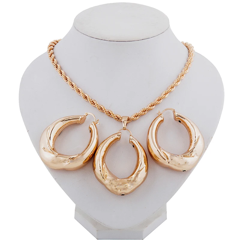 Комплект из колье и серёг цвета розового золота|african jewelry|african jewelry setjewelry sets |