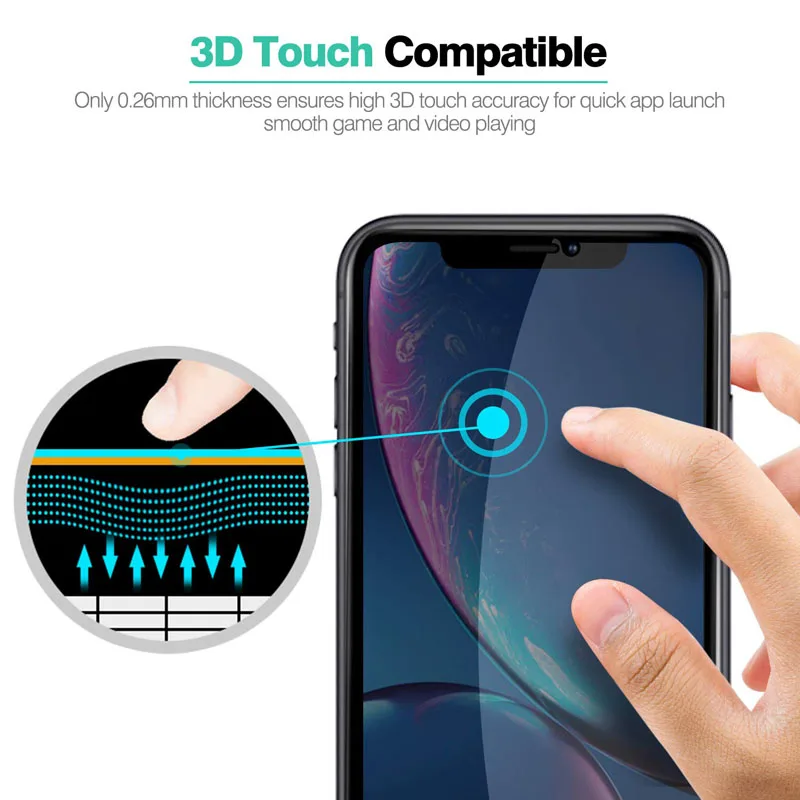 10D антишпионское полное покрытие из закаленного стекла для iPhone XS Max XR 10 стекло X 6 7