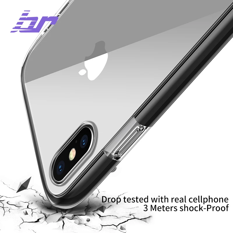 BR Armor Антиударный чехол для iPhone 7 8 Plus X Army Drop Стандартный ударопрочный чехол для мягкой задней крышки TPU TPE.