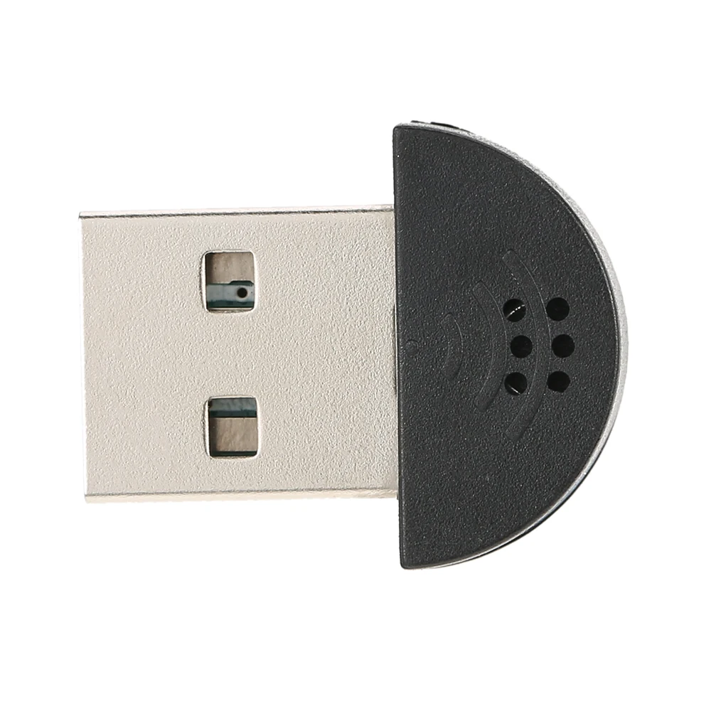 Микрофон с драйвером для аудиоадаптера USB 2 0 мини микрофон бесплатно ноутбука