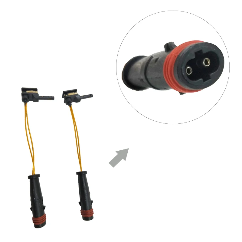 BTAP 2 шт. и 4 Датчик тормозных колодок для Mercedes Benz C E CL S мл CLS GLK класс W210 W211 W212 2115401717