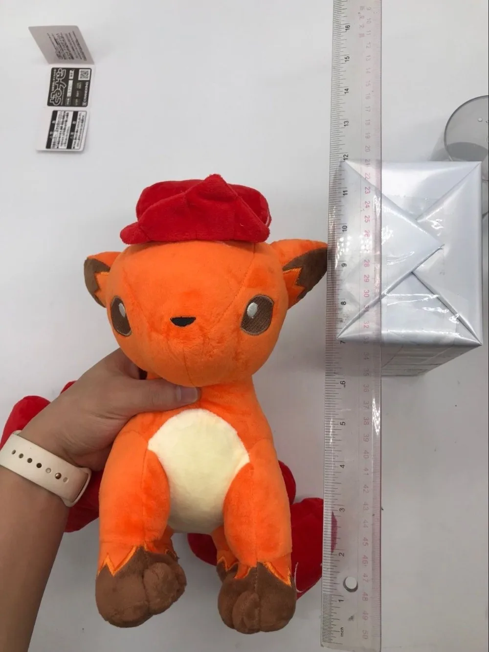 2X Vulpix Alolan плюшевый вульпикс мягкая игрушка кукла Тедди чучело 12&quot|Персонажи