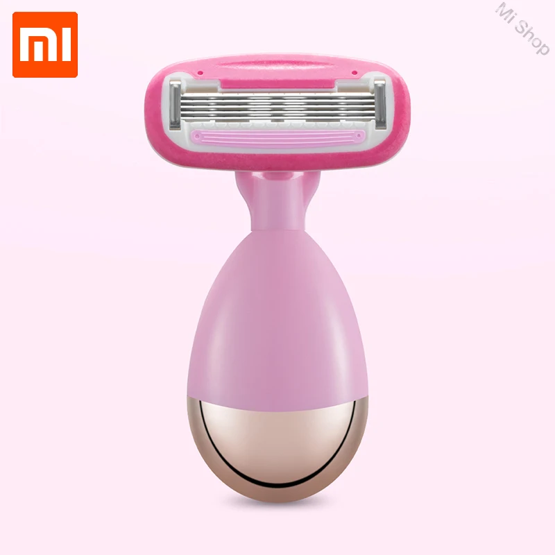 Новая Женская бритва Xiaomi Zhibai всего 18 г маленькая и портативная Съемная моющаяся