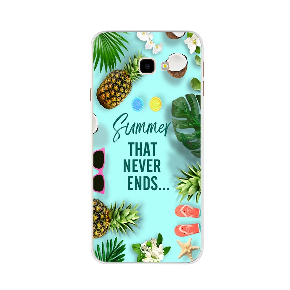 Для Samsung J4 Plus 2018 чехол Galaxy J6 TPU для Coque Мягкий силиконовый | Мобильные телефоны и