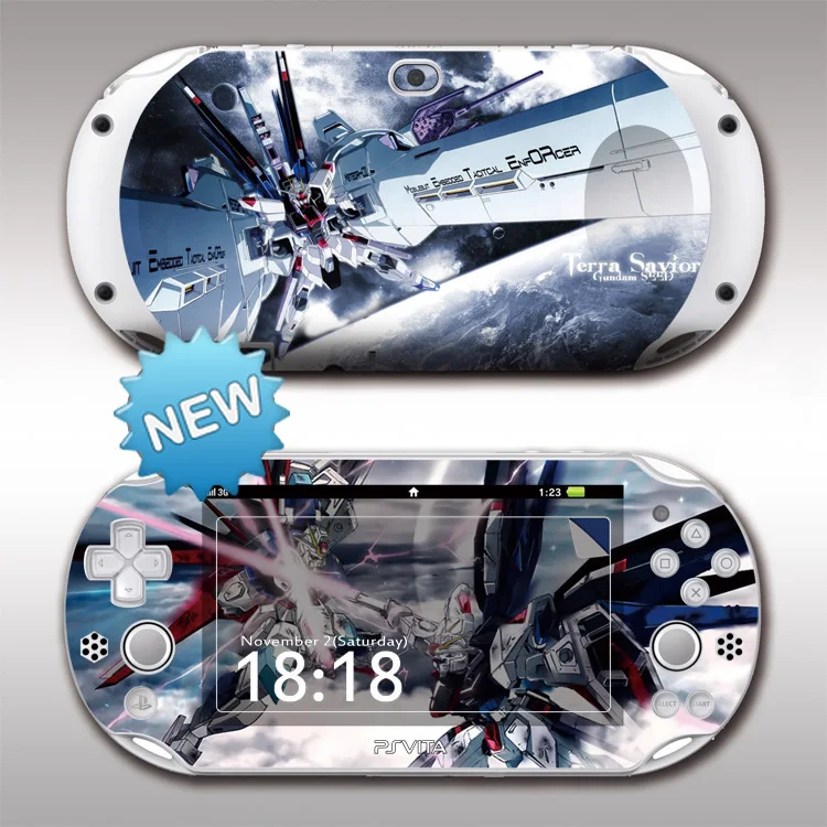Передние и задние защитные наклейки PSV2000 Обложка для Sony PS vita 2000 PSV Наклейка