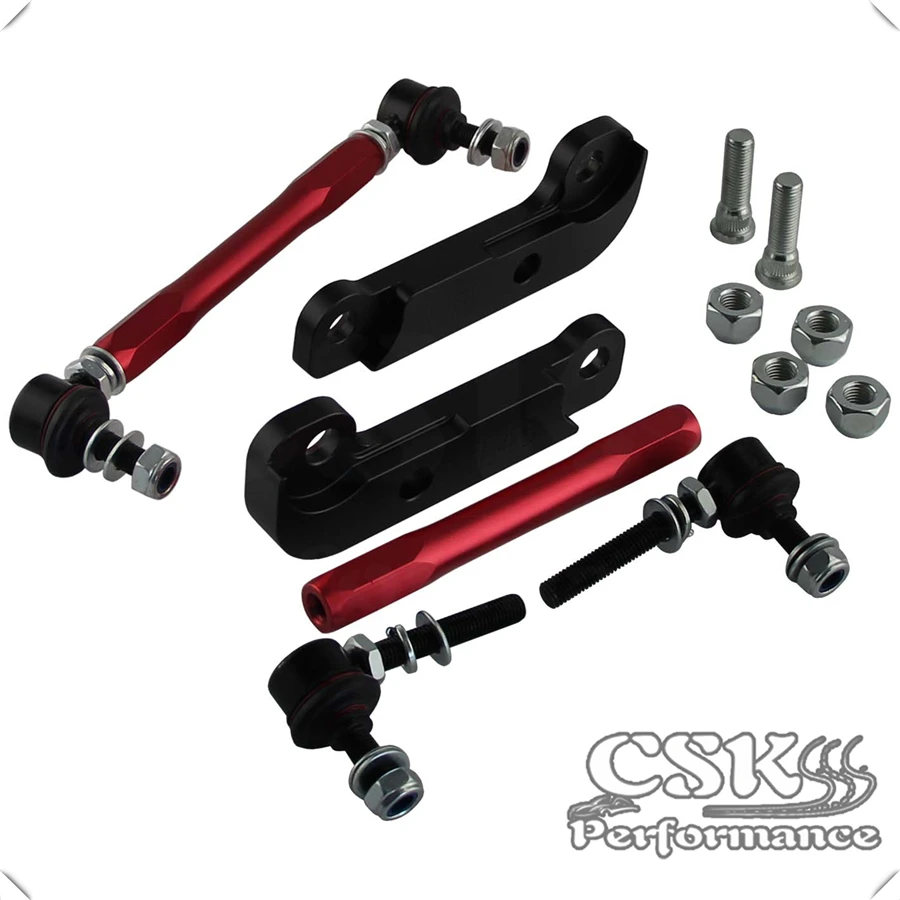 Тюнинг Дрифт поворотные углы 25% 30% + Sway Bar Drop LINK Kit подходит для BMW E46 98 06