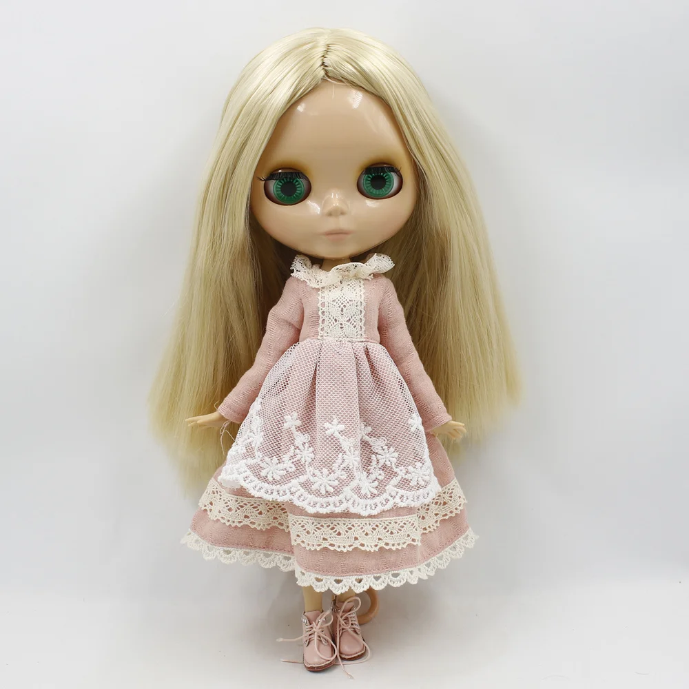 Ледяной DBS Blyth кукла блонд прямые волосы загар кожи тела 30 см 1/6 bjd игрушка | Игрушки