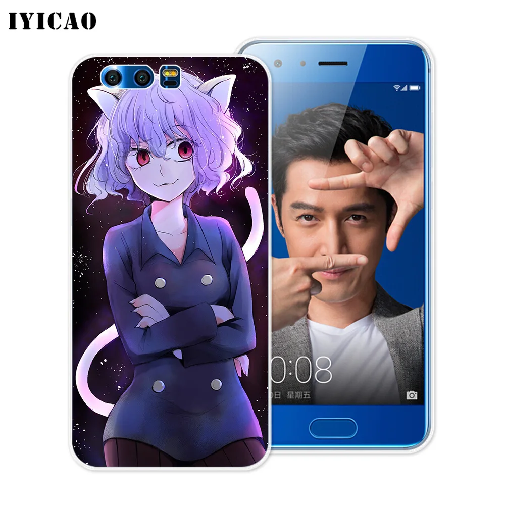 IYICAO Neferpitou Alluka hxh Soft Silicone Case for Huawei Y9 Y7 Y6 Prime 2018 Honor 8C 8X 8 9 10 Lite 7X 7C 6A 7A Pro Cover | Мобильные
