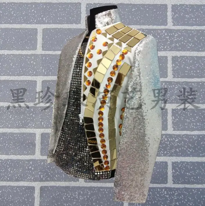 Серо-красные мужские костюмы сценические terno для певцов мужской блейзер с